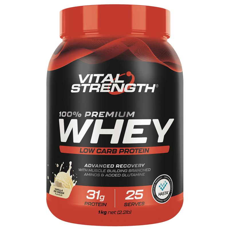 Vital Strength Launch Whey Protein Vanilla 1kg