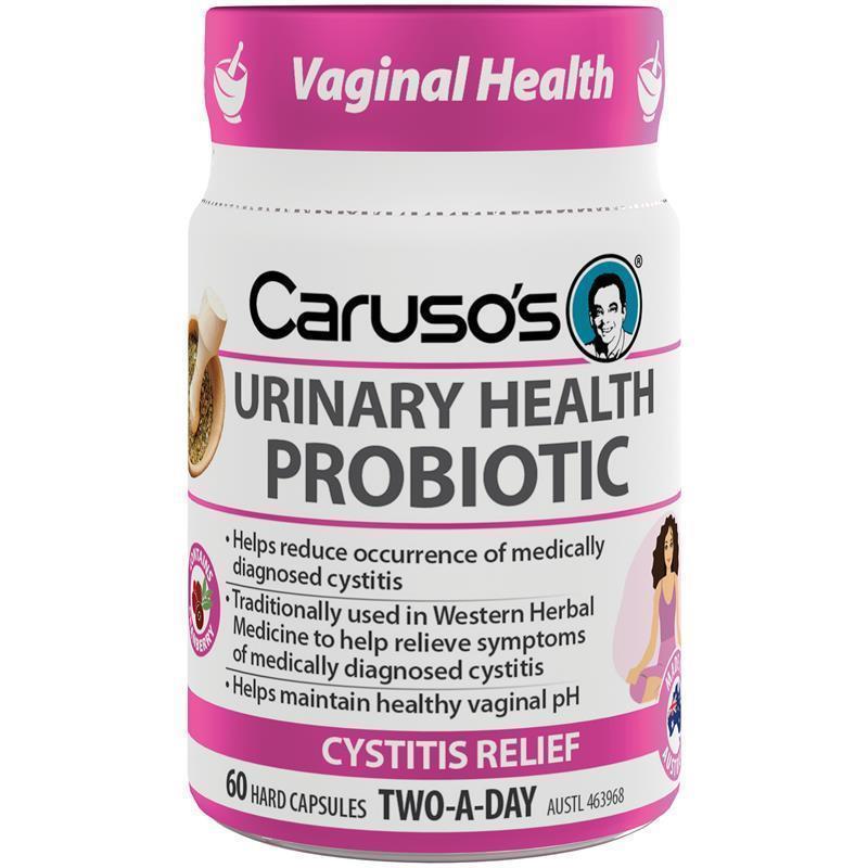 Carusos Probiotic Urinary Health 60 Capsules
