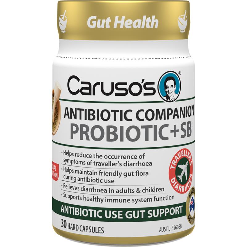Carusos Probiotic Antibiotic SB 30 Capsules
