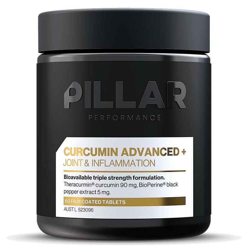 PILLAR Performance Curcumin Advanced+ Joint & Inflammation 60 Tablets