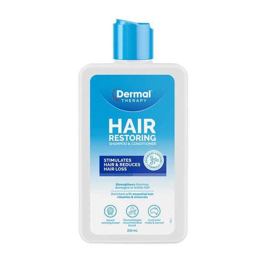 Dermal Therapy Hair Restoring Shampoo & Conditioner 210ml