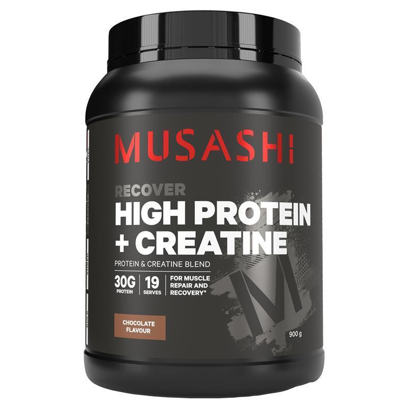Musashi High Protein + Creatine Vanilla 900g