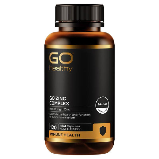 GO Healthy Zinc Complex 120 Hard Capsules
