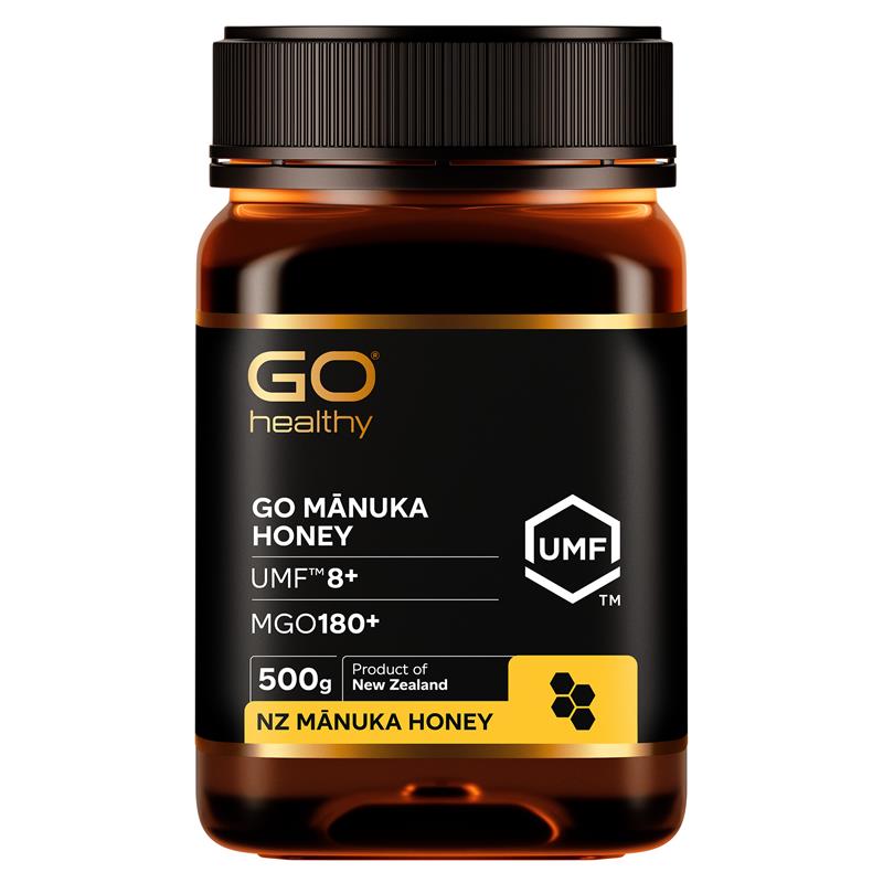 GO Healthy Manuka Honey UMF 8+ (MGO 180+) 500gm (Not For Sale In WA)