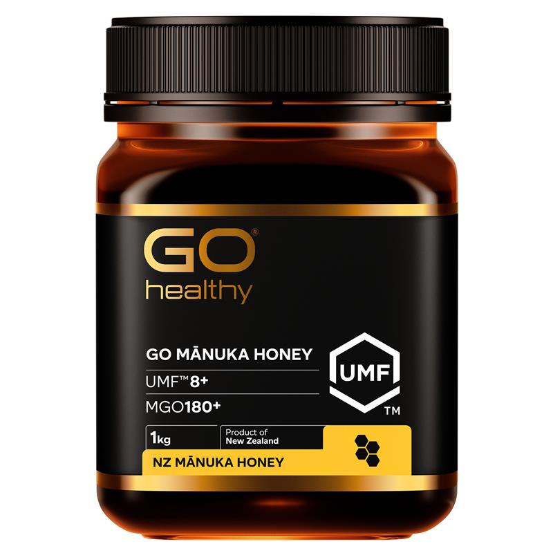 GO Healthy Manuka Honey UMF 8+ (MGO 180+) 1kg (Not For Sale In WA)