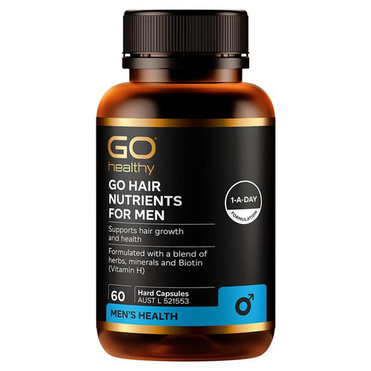 GO Healthy Hair Nutrients for Men 60 Capsules