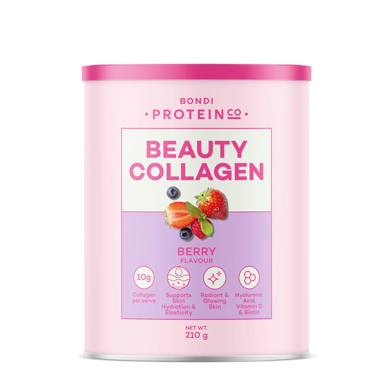 Bondi Protein Co. Beauty Collagen Mixed Berry 210g