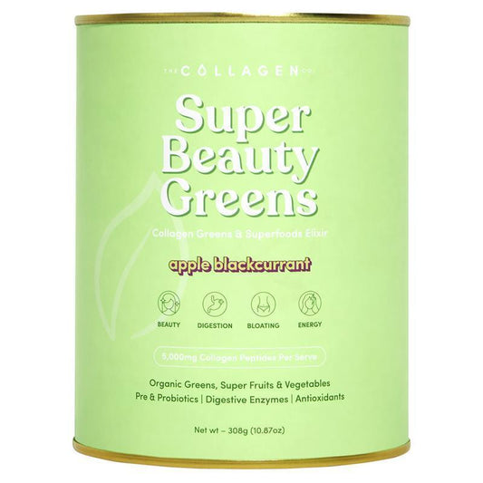 The Collagen Co Super Beauty Greens Apple Blackcurrant 308g