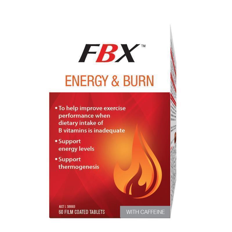 FBX Energy & Burn 60 Tablets