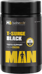 Muscleblaze T-Surge Black, Testosterone Booster for Men 60 Tablets (Ashwagandha Shilajit Kawach Safed Musli Gokhru Fenugreek Vidarikand)