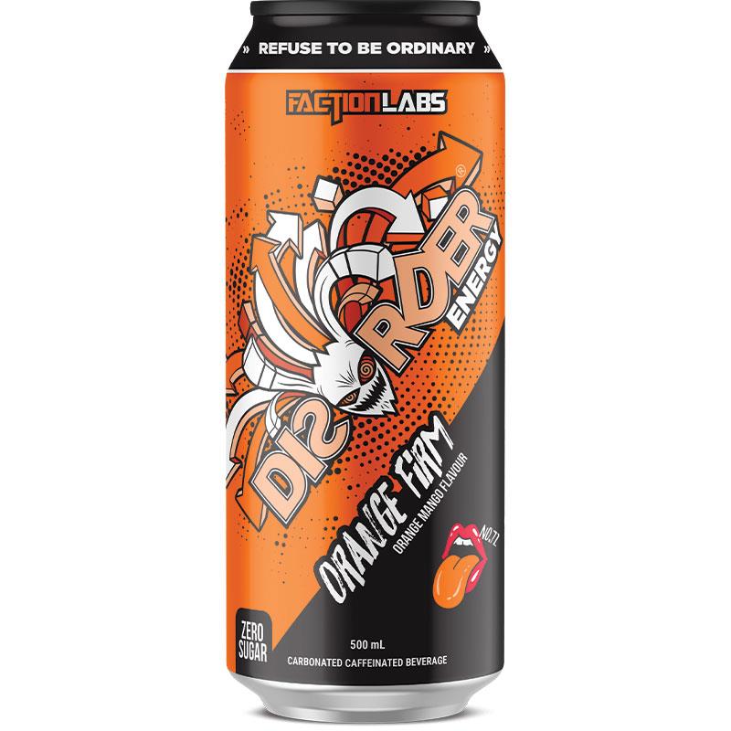 Faction Labs Disorder Energy Orange Firm 500ml