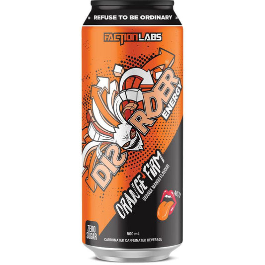 Faction Labs Disorder Energy Orange Firm 500ml
