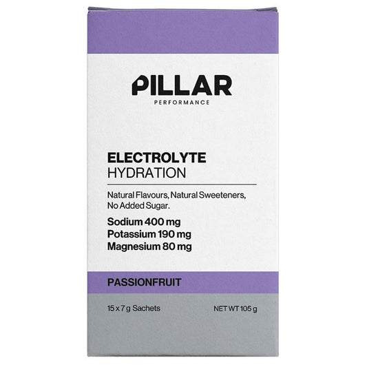 PILLAR Performance Electrolyte Hydration Stick Passionfruit 7g x 15 Pack