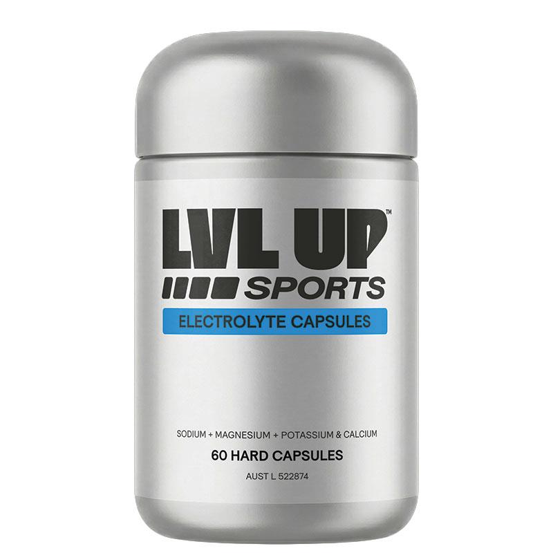 LVL UP Sports Electrolyte Capsules 60 Tablets