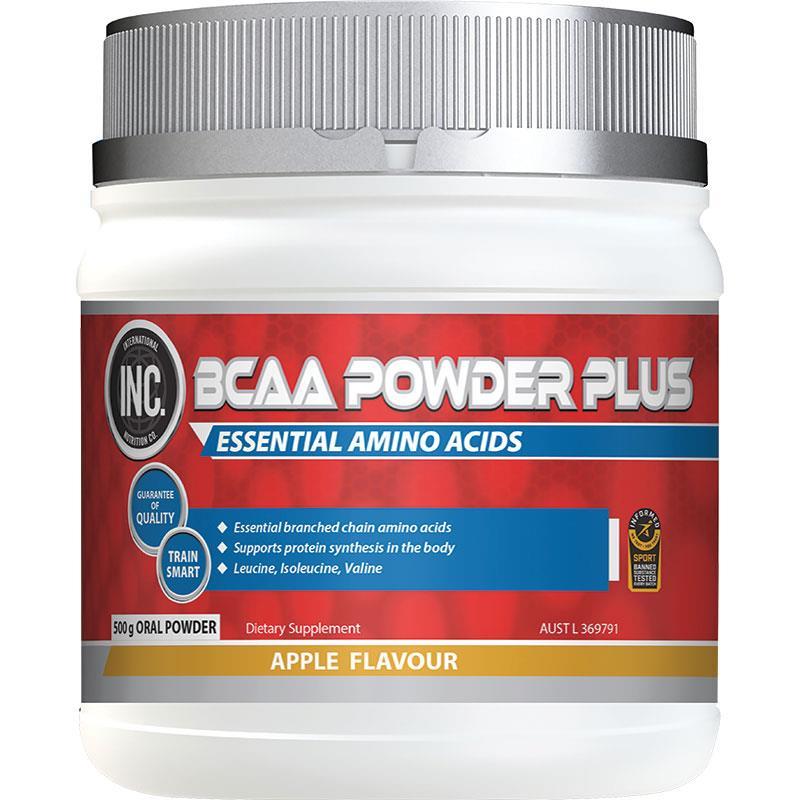INC. BCAA Plus Crisp Apple Flavour 500g