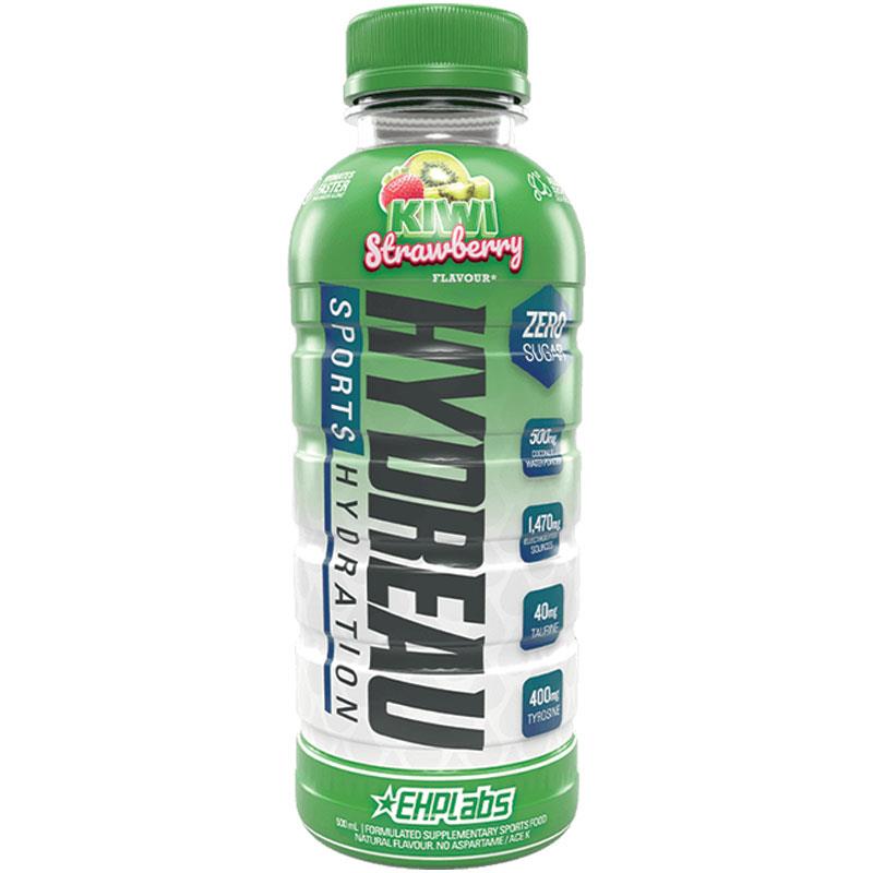 EHPLabs Hydreau Sports Hydration RTD Kiwi Strawberry 500ml