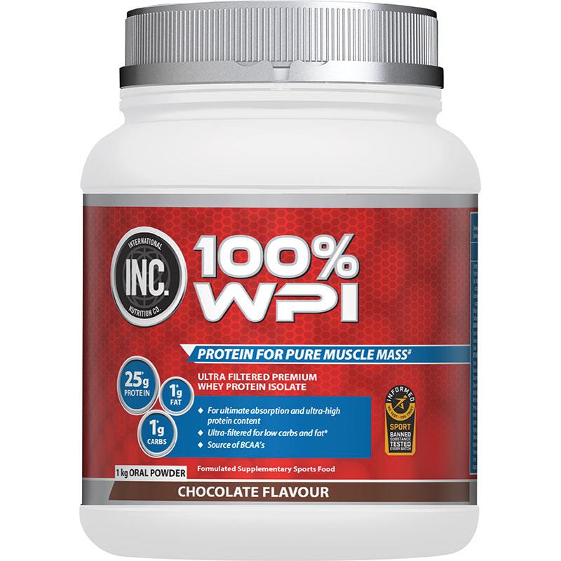 INC. 100 WPI Chocolate Flavour 1kg