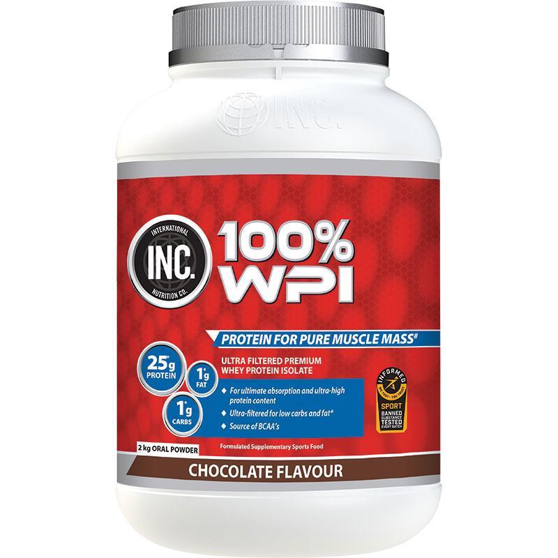 INC. 100 WPI Chocolate Flavour 2kg