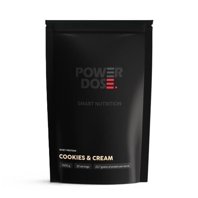 Powerdose Whey Protein Cookies & Cream 1Kg
