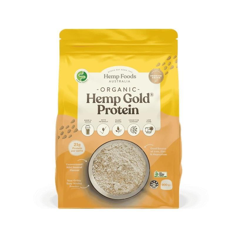 Hemp Foods Australia Organic Hemp Gold® Protein Powder 900g