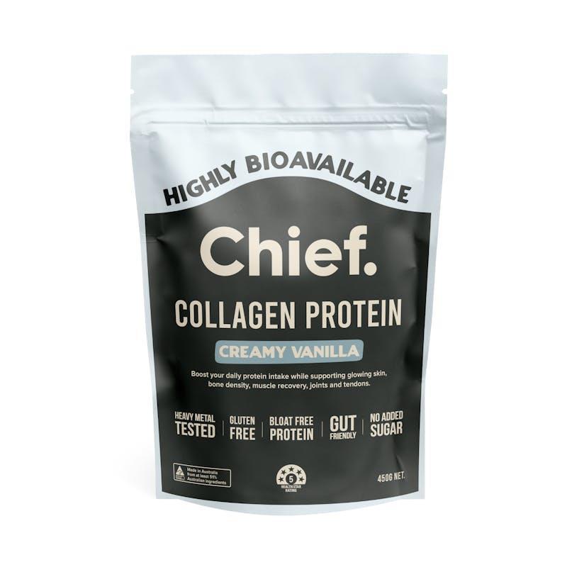 Chief Collagen Protein Powder (30 serves) Creamy Vanilla