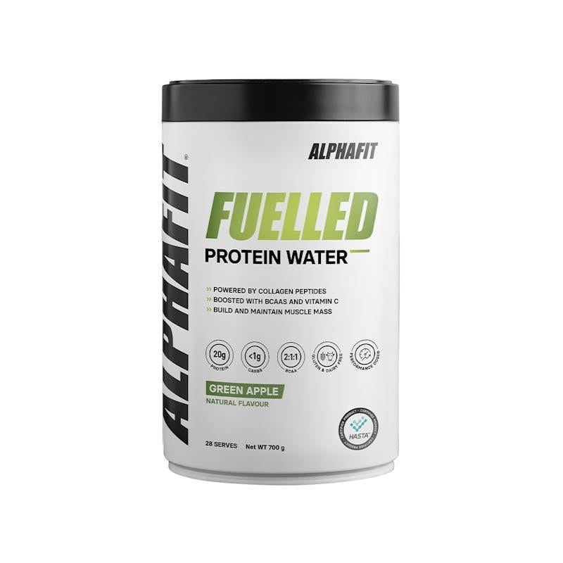 ALPHAFIT Fuelled Protein Water 700g Green Apple