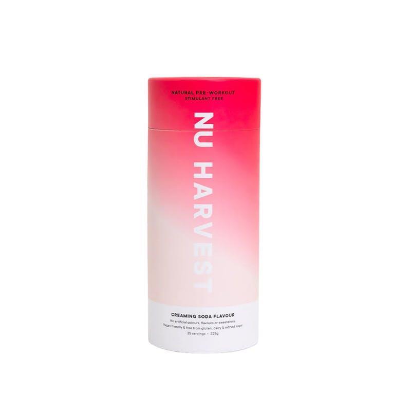 Nu Harvest Supplements Creaming Soda Stim-Free Pre-Workout 325g