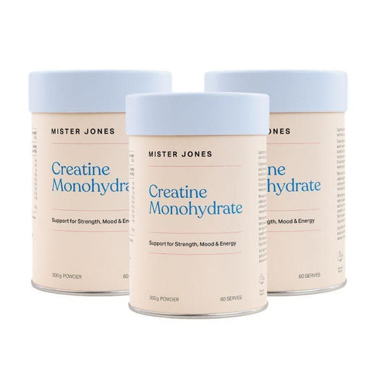 Mister Jones Creatine Monohydrate 3 Pack