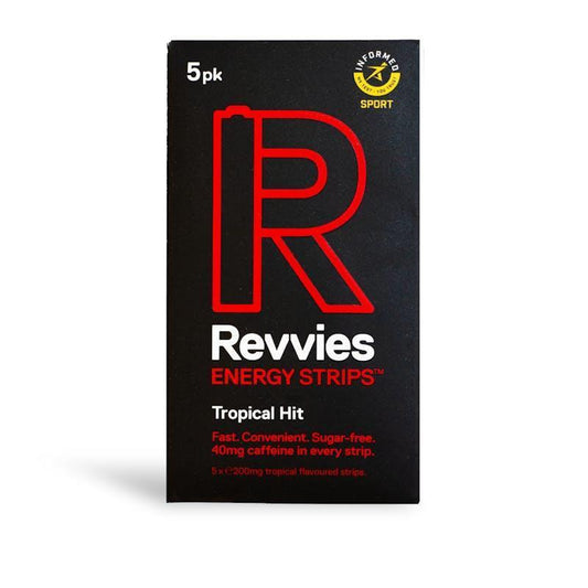 Revvies Energy Strips Tropical Hit 5 Pack (25 strips)