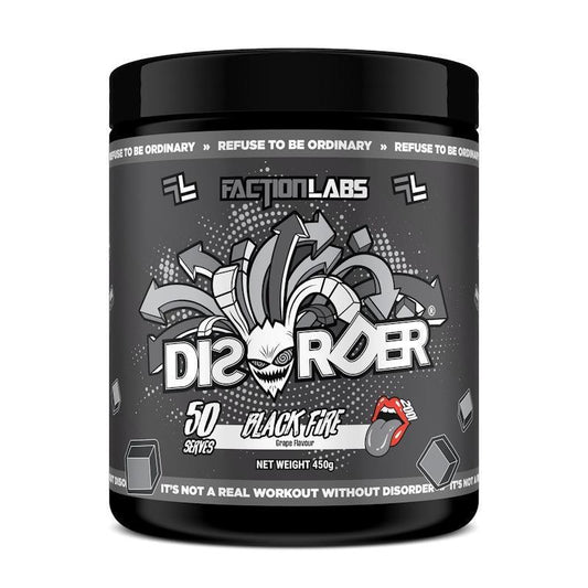 Faction Labs Disorder Original - 50 serves Black Fire