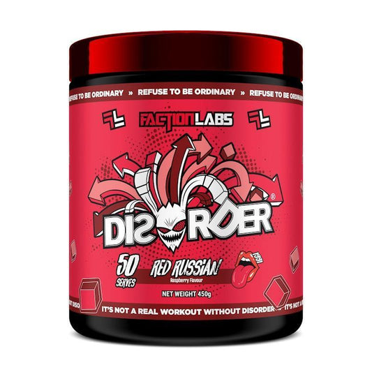 Faction Labs Disorder Original - 50 serves Red Russian