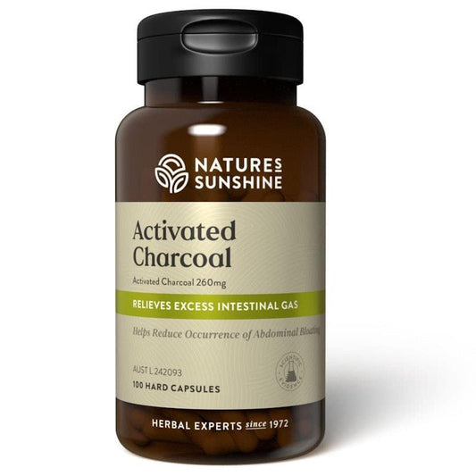 Nature's Sunshine Activated Charcoal 100Capsules