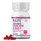 Inlife Advanced Hair, Skin & Nails Supplement | 60 Vegetarian Capsules.