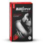 Manforce 1500 Dots Xotic Condom Flavour Strawberry 10 Pack