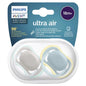 Avent Ultra Air Soother Night Time Glow 18+ Months 2 Pack