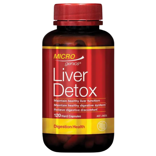 Microgenics Liver Detox 120 Capsules.