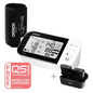Omron HEM7361T Blood Pressure + AFIB Monitor Bluetooth + Bonus Quantum Sonic QSE100 Wireless Earphones.