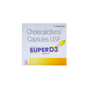 Super D3 High Strength Vitamin D 12 Capsules.